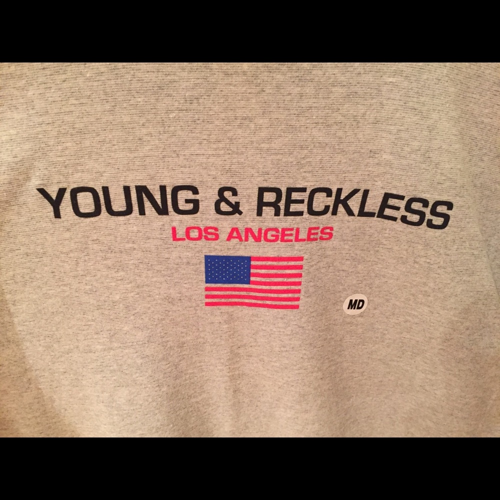 Young & Reckless Los Angeles T-shirt Mens M NWT